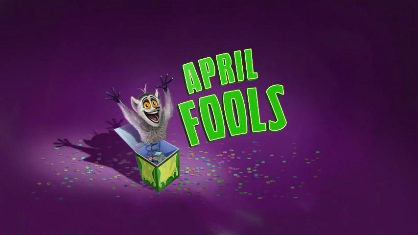 Król Julian w pudełku Prima Aprilis
